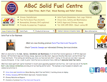 Tablet Screenshot of abocsolidfuels.co.uk